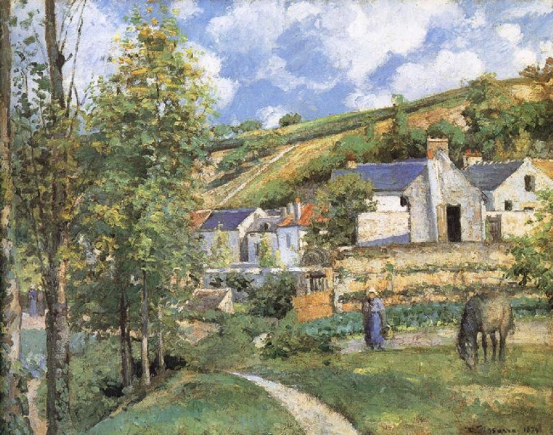 Camille Pissarro Pang map of the iceberg Schwarz Germany oil painting art